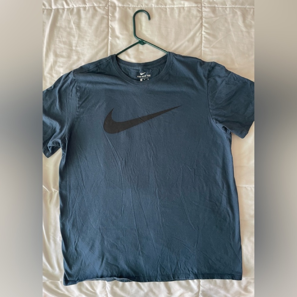 2/$15 The Nike Tee Tshirt blue with black logo